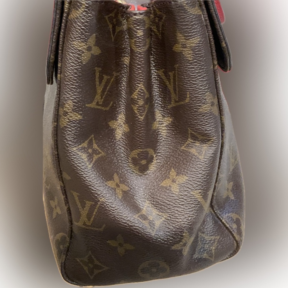 Louis Vuitton Venus Monogram Cerise Red Canvas Handbag - Picture 15 of 16